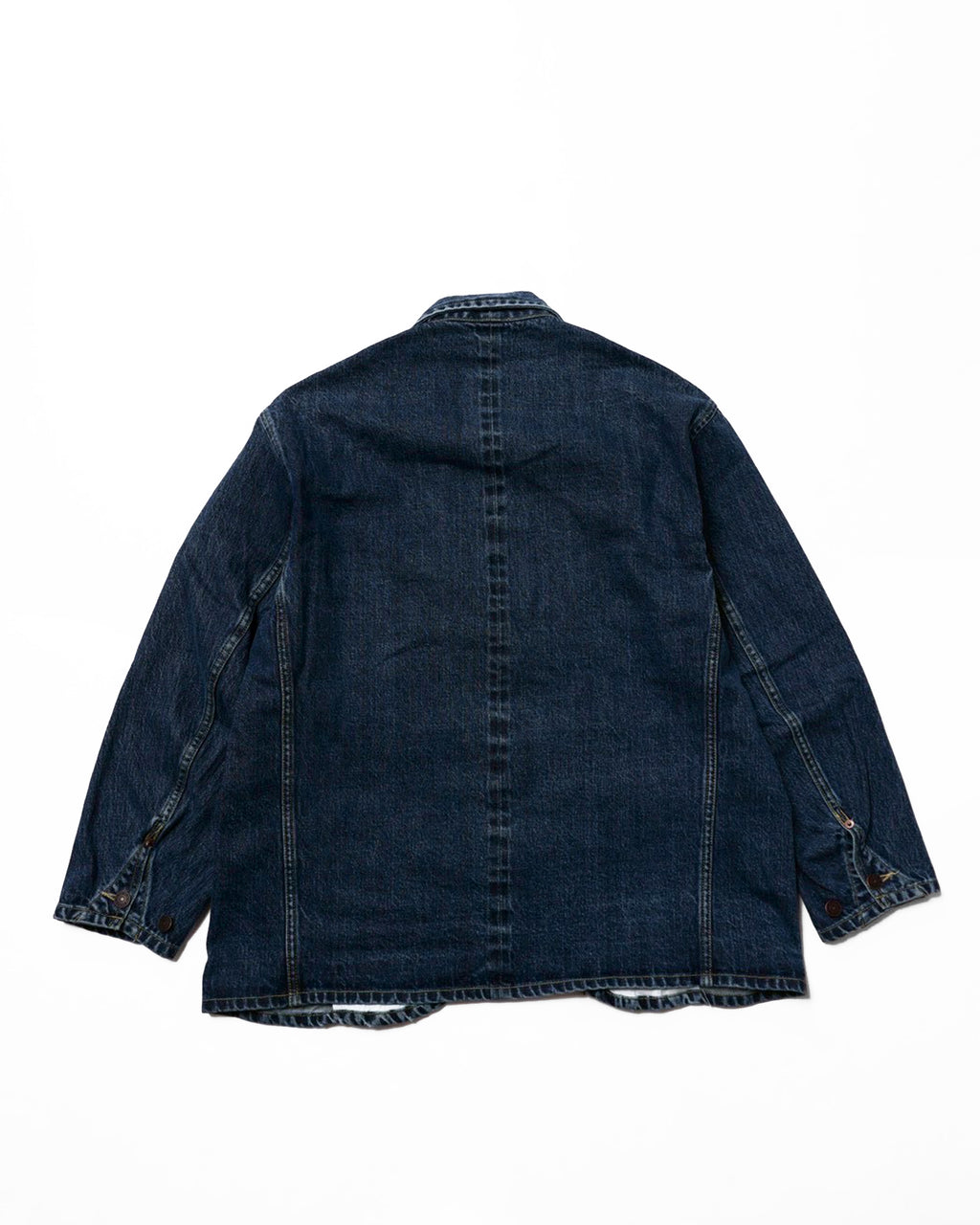 tailored jacket (12.5oz selvedge denim ) / Emmett Brown (Blue Denim Vintagewash)
