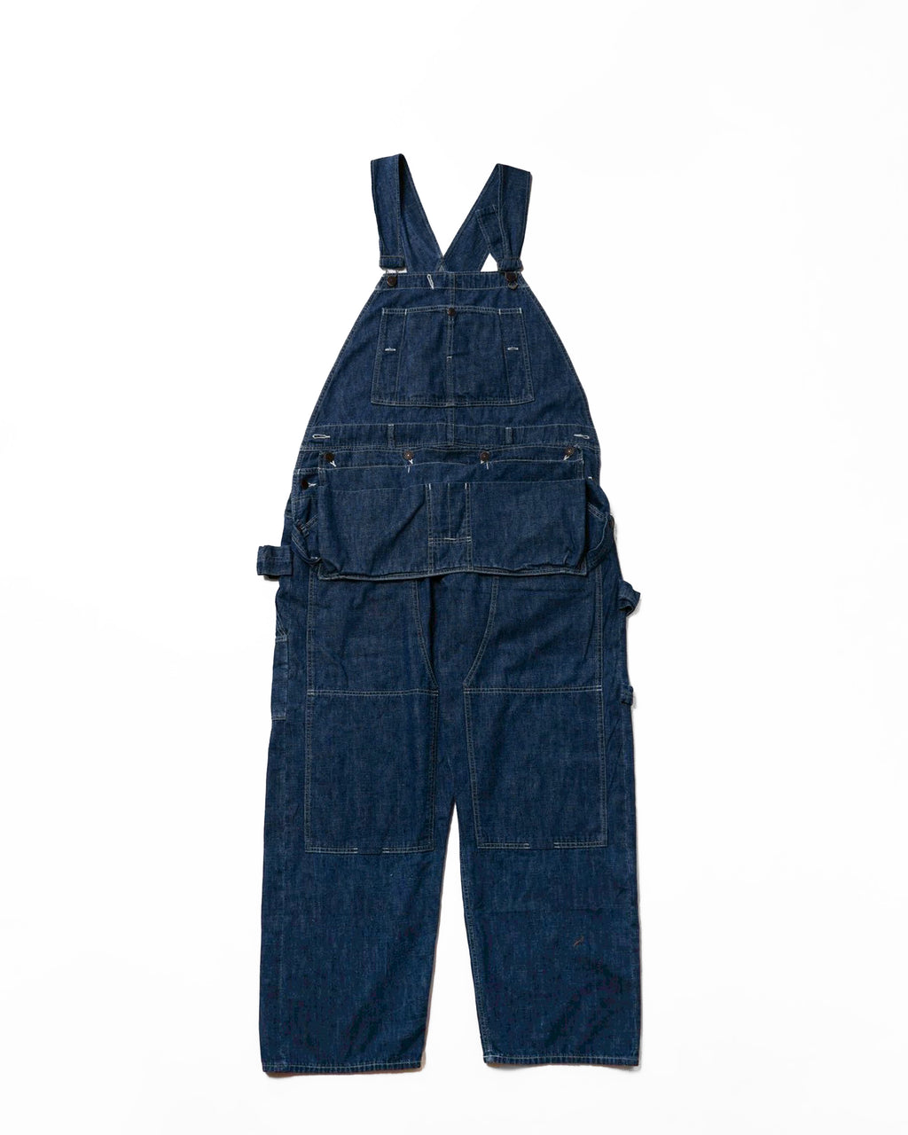 overalls / Adams (Blue Denim Vintagewash)