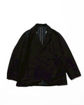 tailored jacket (12.5oz selvedge denim ) / Emmett Brown (Black Denim Vintagewash)