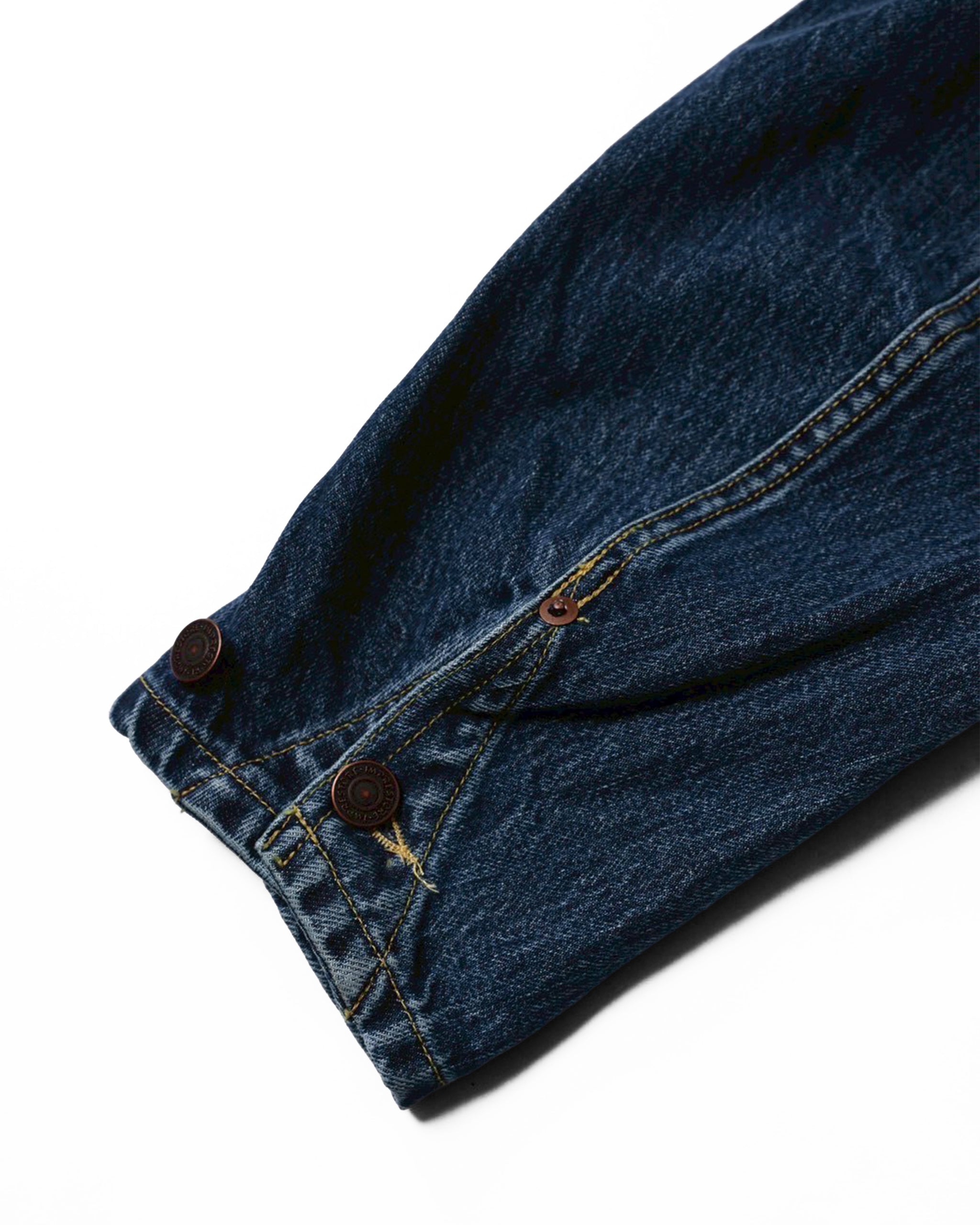tailored jacket (12.5oz selvedge denim ) / Emmett Brown (Blue Denim Vintagewash)