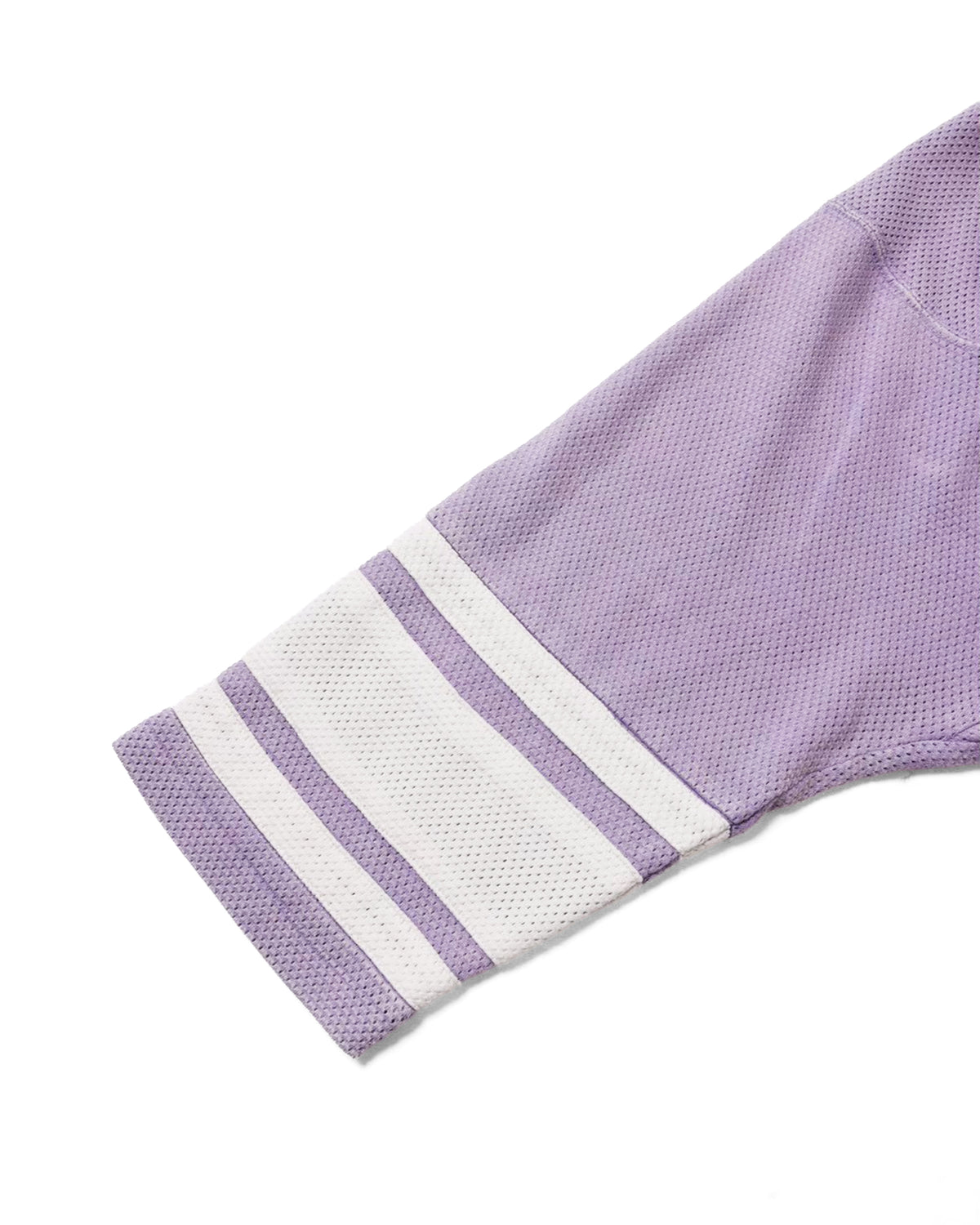 Football 3/4sleeves with sleeve lines / Bull-mesh t-cloth V.D (faded purple)