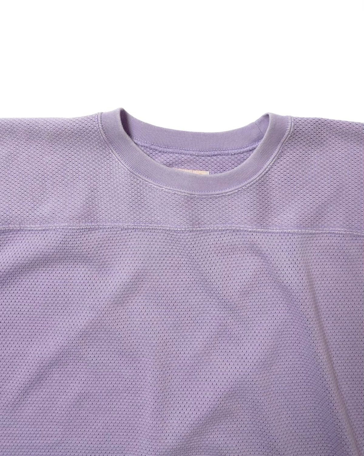 Football 3/4sleeves with sleeve lines / Bull-mesh t-cloth V.D (faded purple)