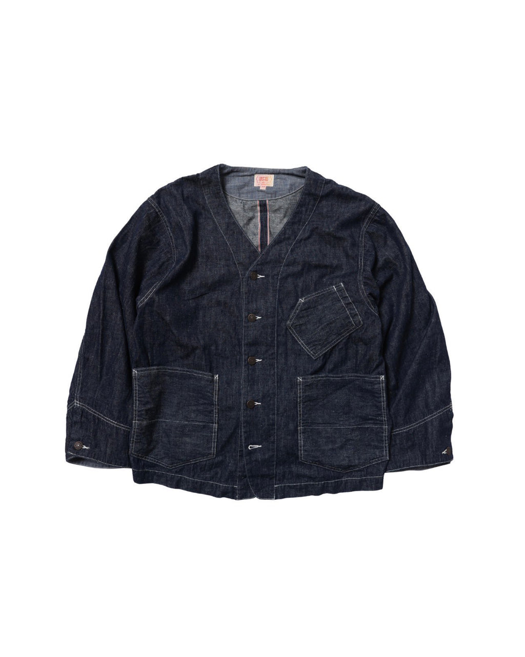 engineer jacket / Theo (Blue Denim Onewash)