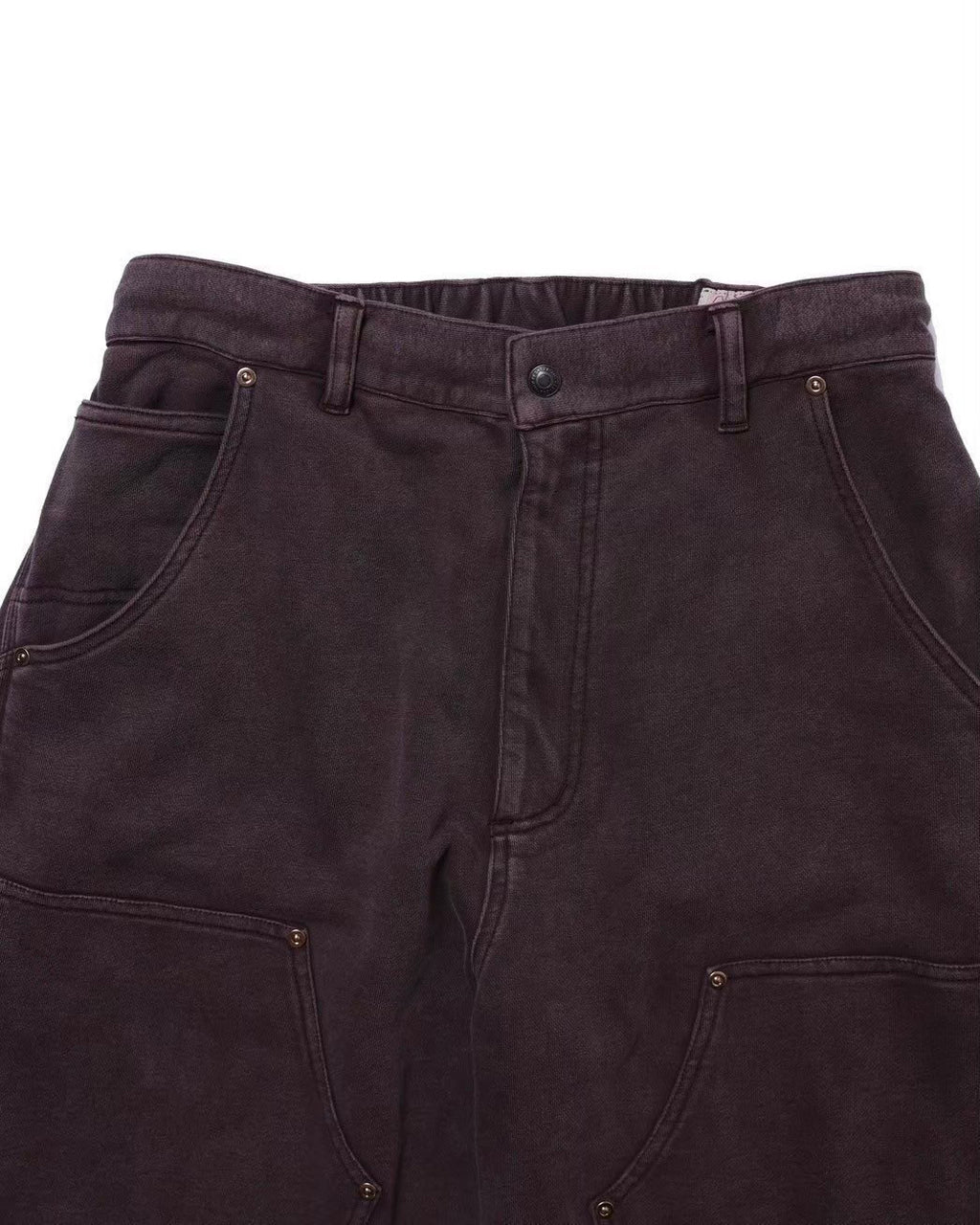 Double Knee Pants / Huey (Faded Black)