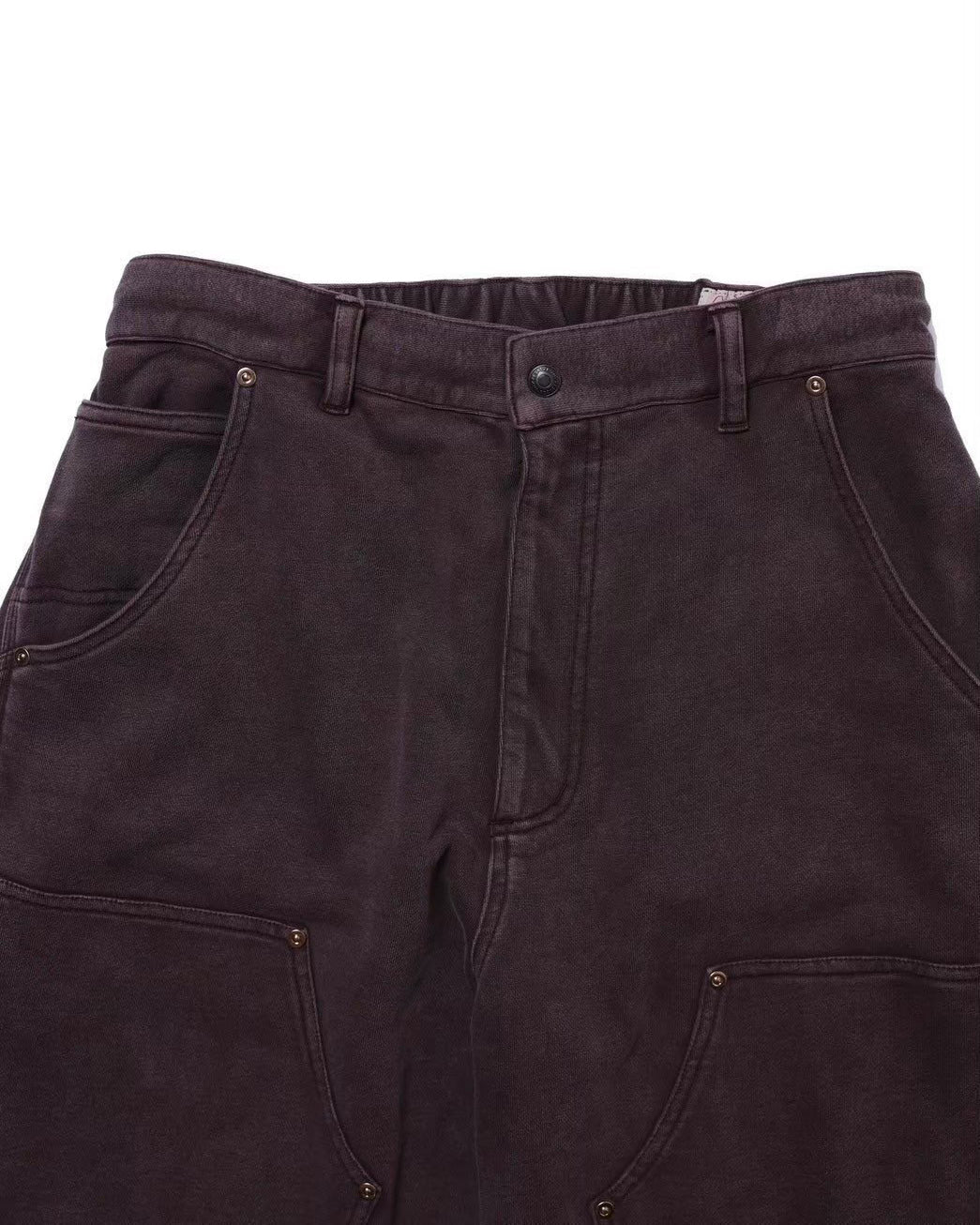 Double Knee Pants / Huey (Faded Black)