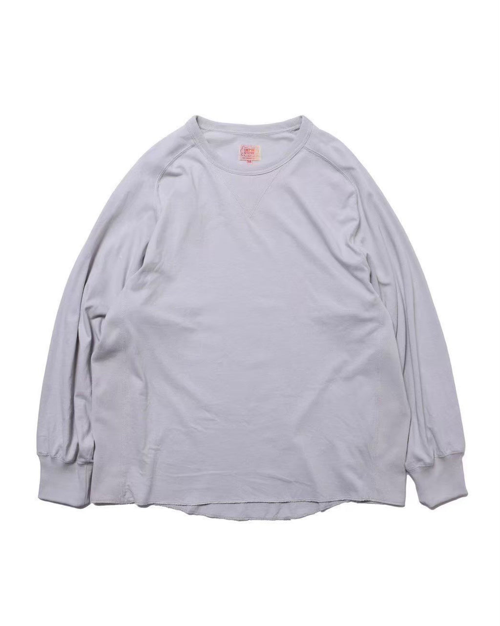 Freedom LongSleeve Tshirt／Harold (Ice Grey)