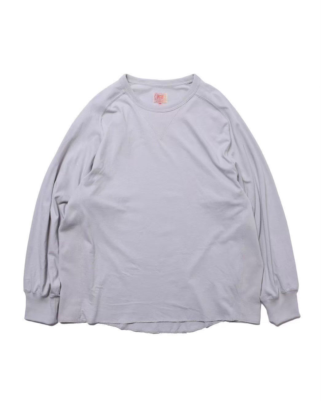 Freedom LongSleeve Tshirt／Harold (Ice Grey)