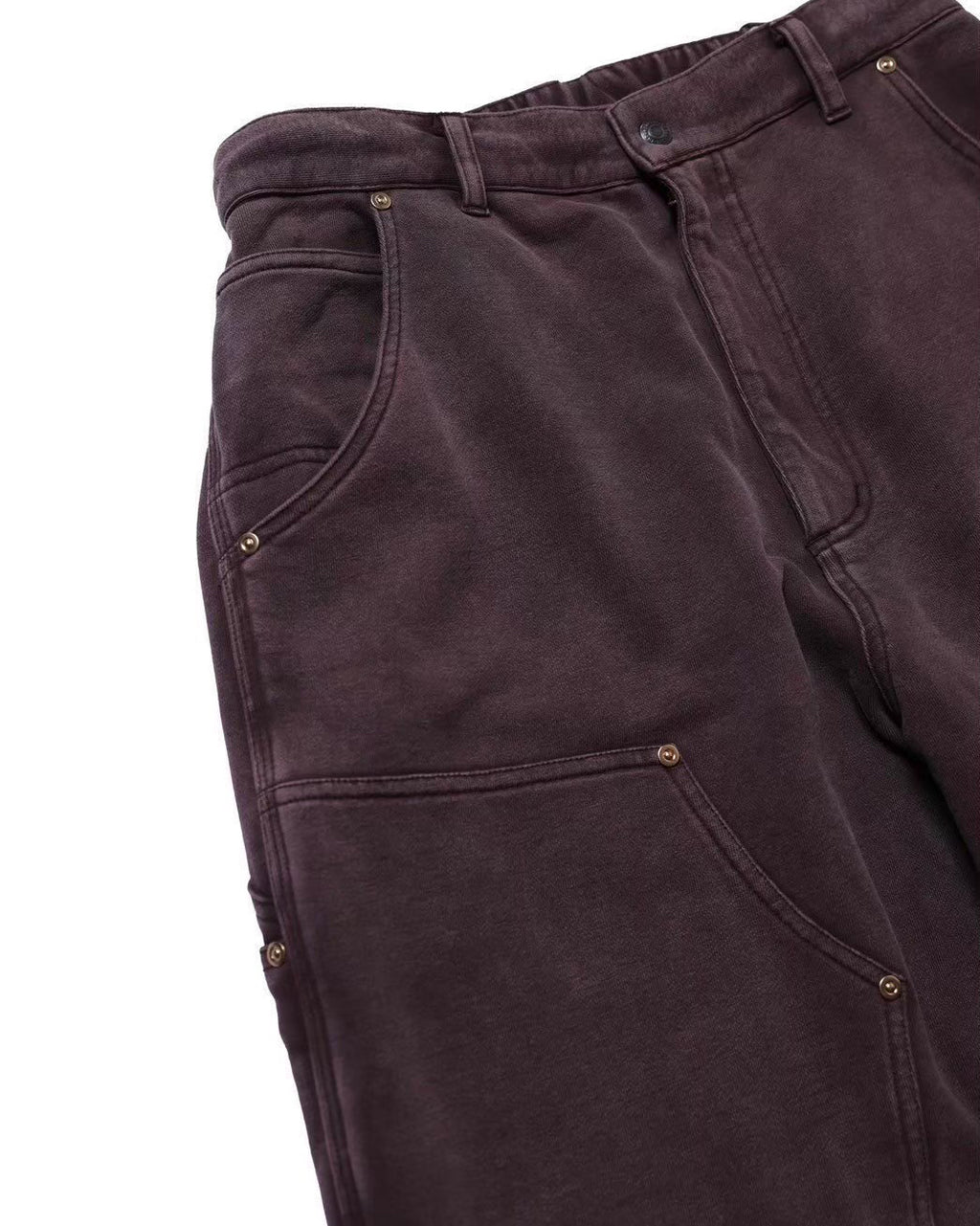 Double Knee Pants / Huey (Faded Black)