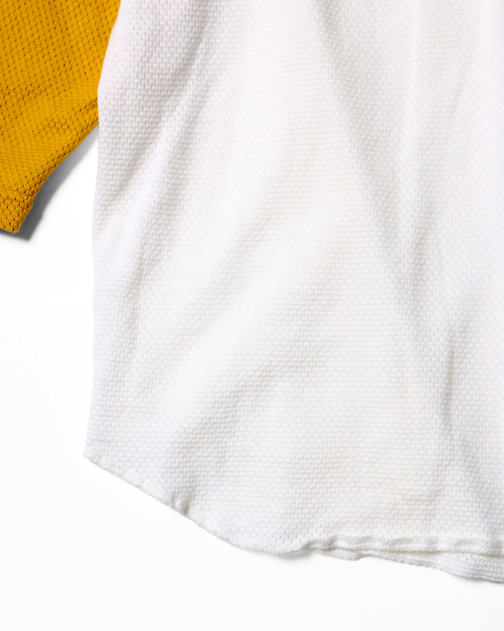 HACHINOS Commemorative Tricot Mesh Combi Raglan / Combee (Faded White/Yellow)