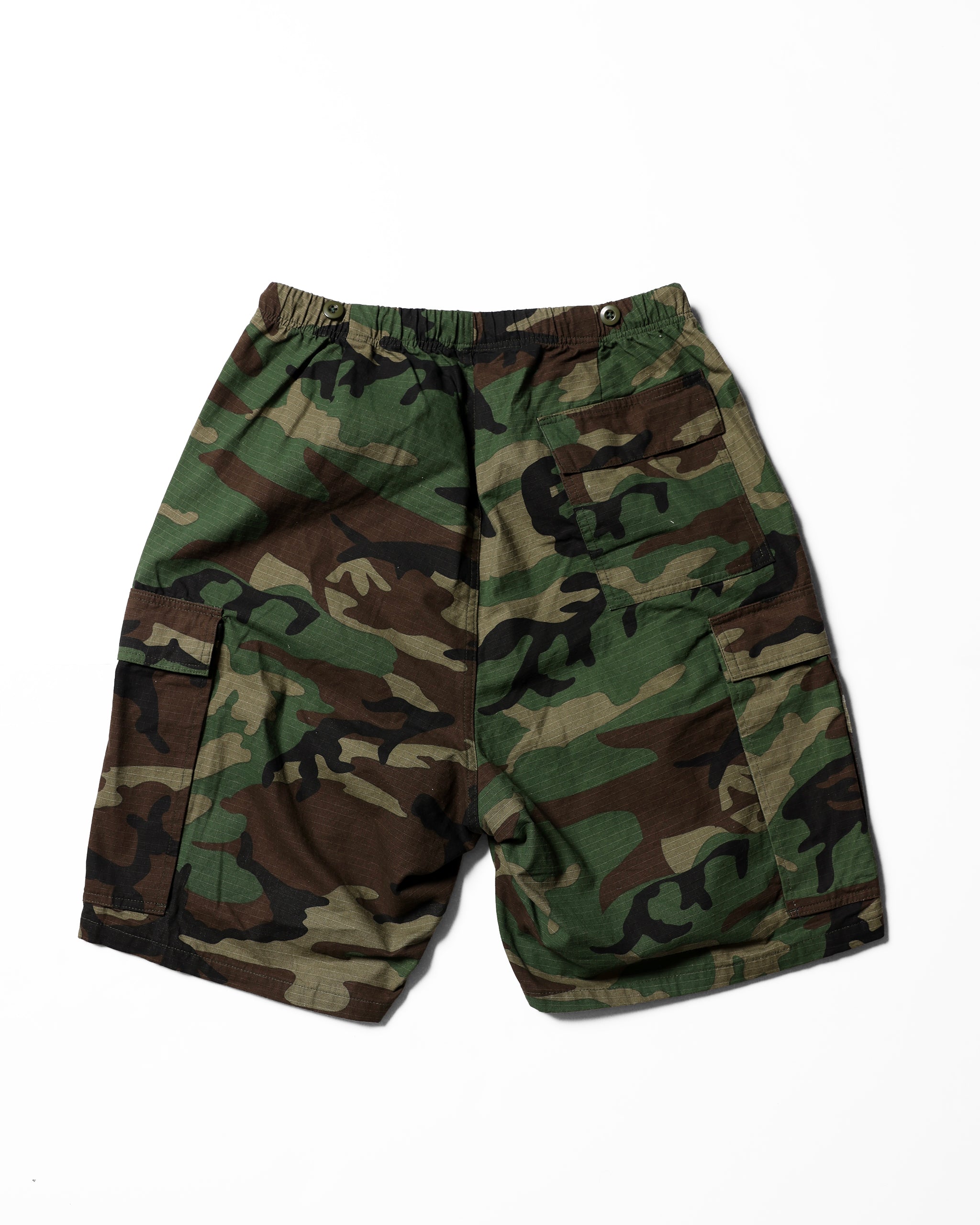 Easy Trousers Shorts / Randy shorts-rip (Yellow)
