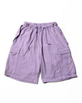 Easy Trousers Shorts / Randy shorts t-cloth V.D (faded Purple)
