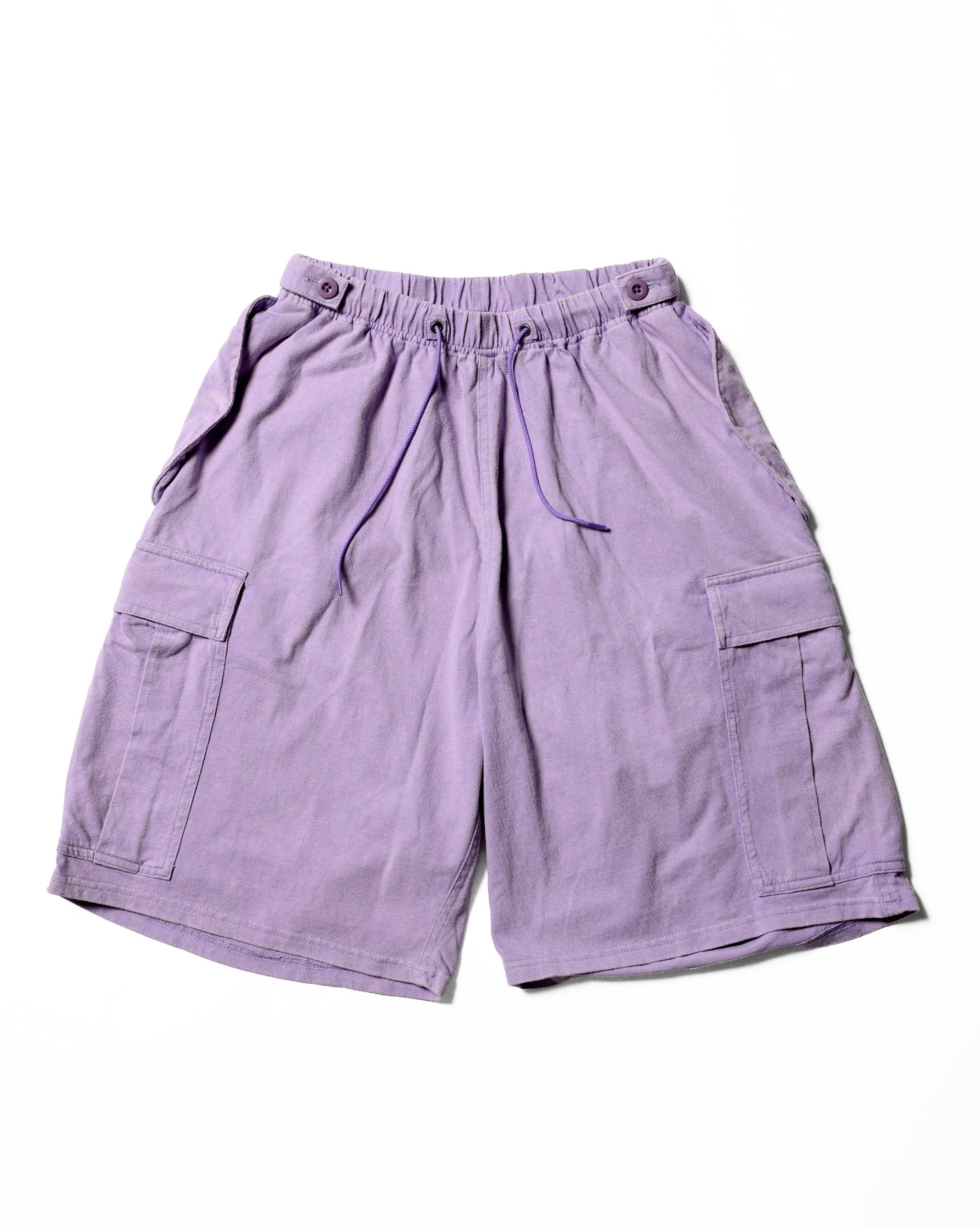 Easy Trousers Shorts / Randy shorts t-cloth V.D (faded Purple)