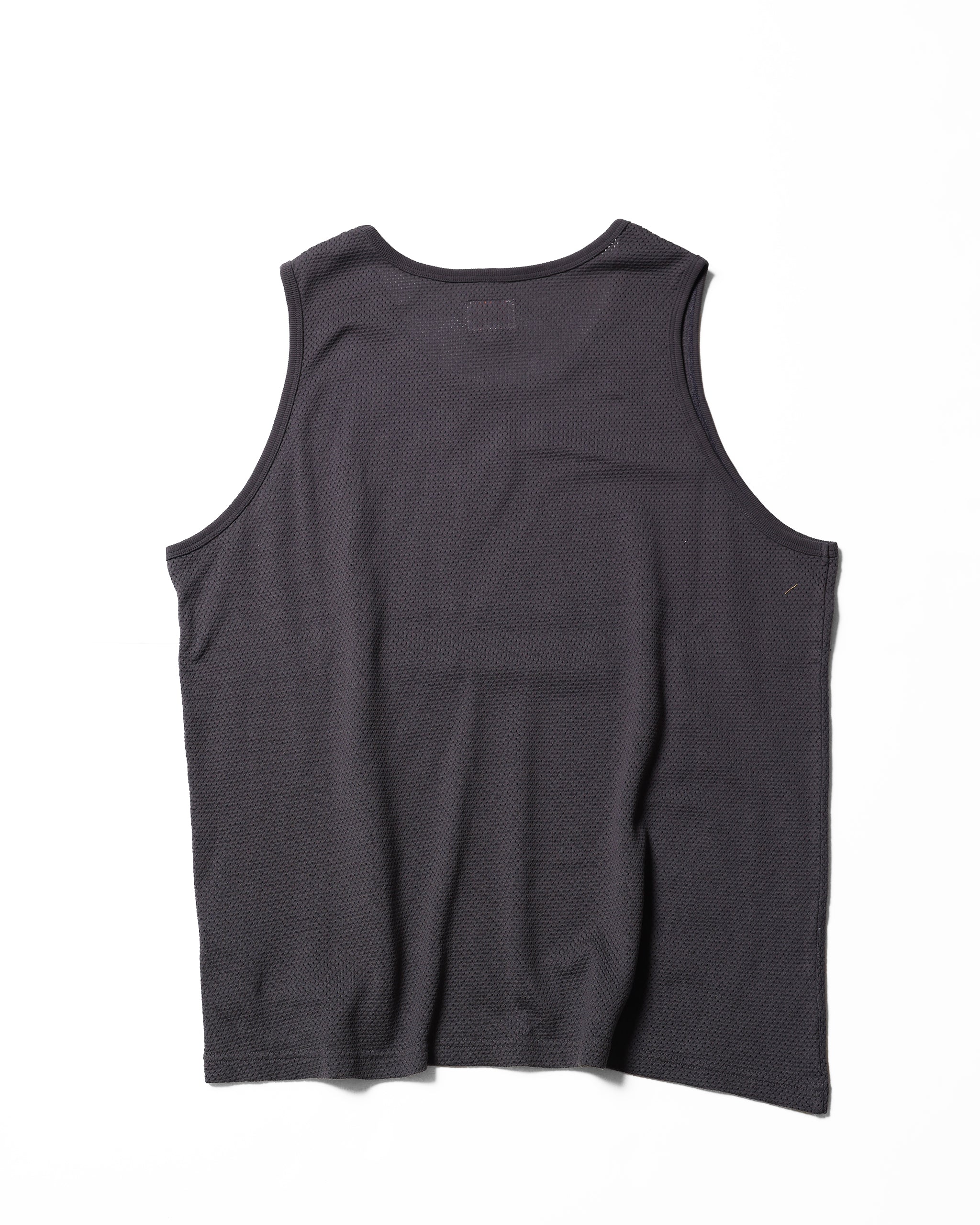 Tricot Mesh Tank Top / Brock (White)