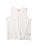 Tricot Mesh Tank Top / Brock (White)