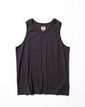 Needle Pulling Tank Top / Misty (Charcoal)
