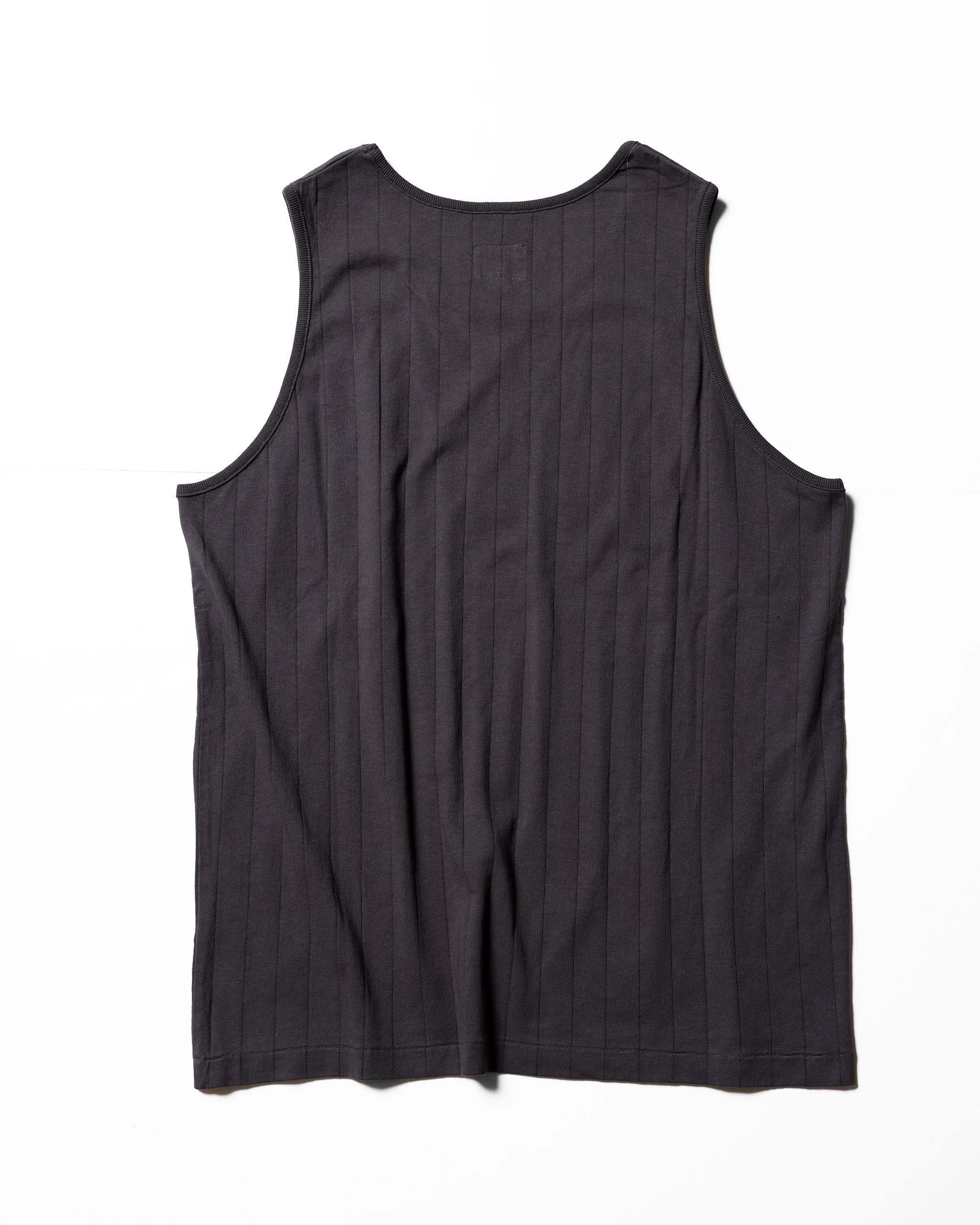 Needle Pulling Tank Top / Misty (White)