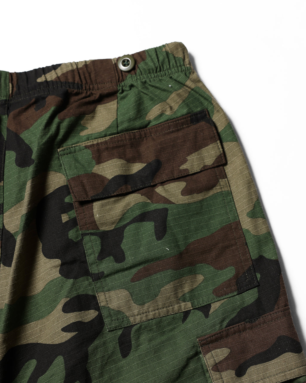 Easy Trousers Shorts / Randy shorts-rip (Yellow)