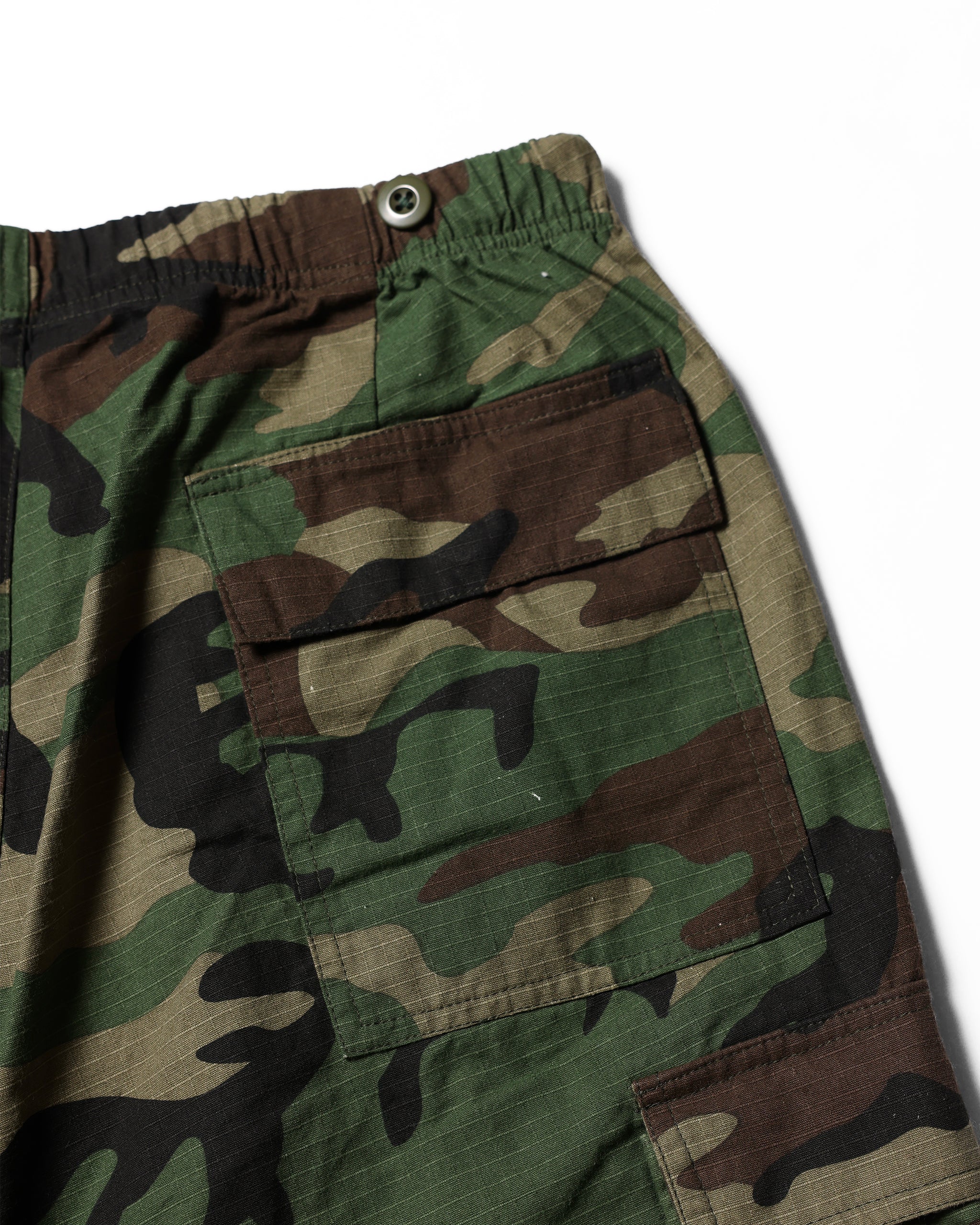 Easy Trousers Shorts / Randy shorts-rip (Yellow)