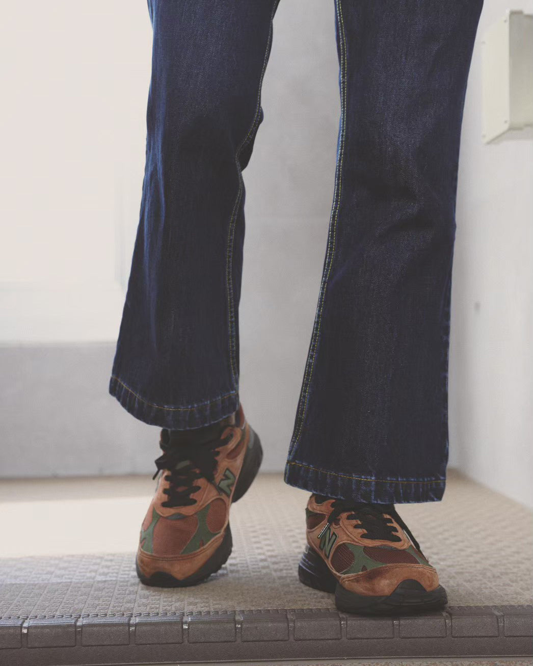 DenimFriscoPants Flare／Barnes (Black)