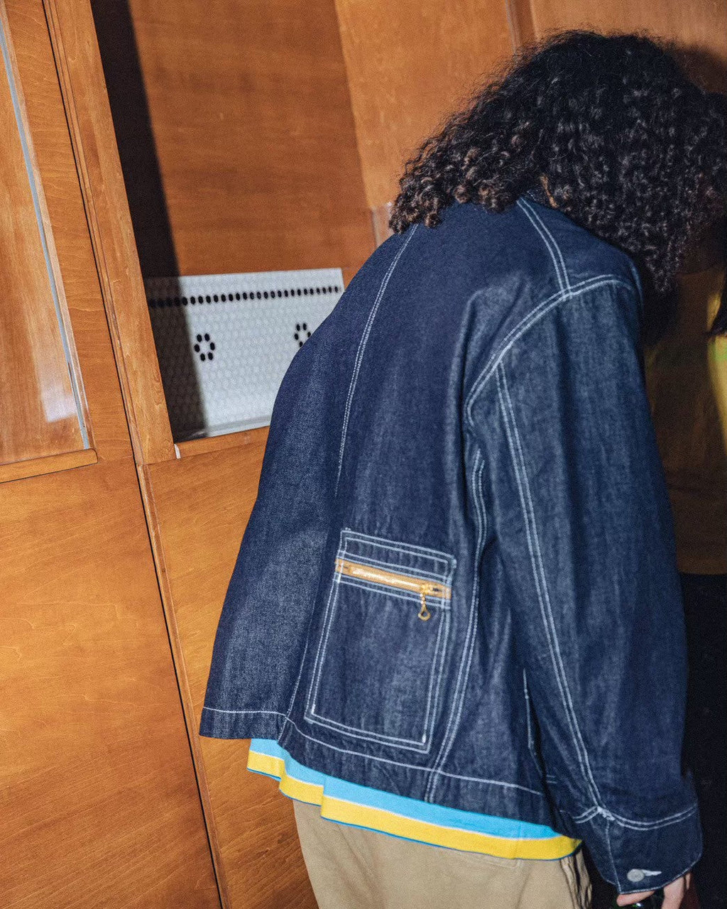 Short length coveralls / Glover (Blue Denim Onewash)