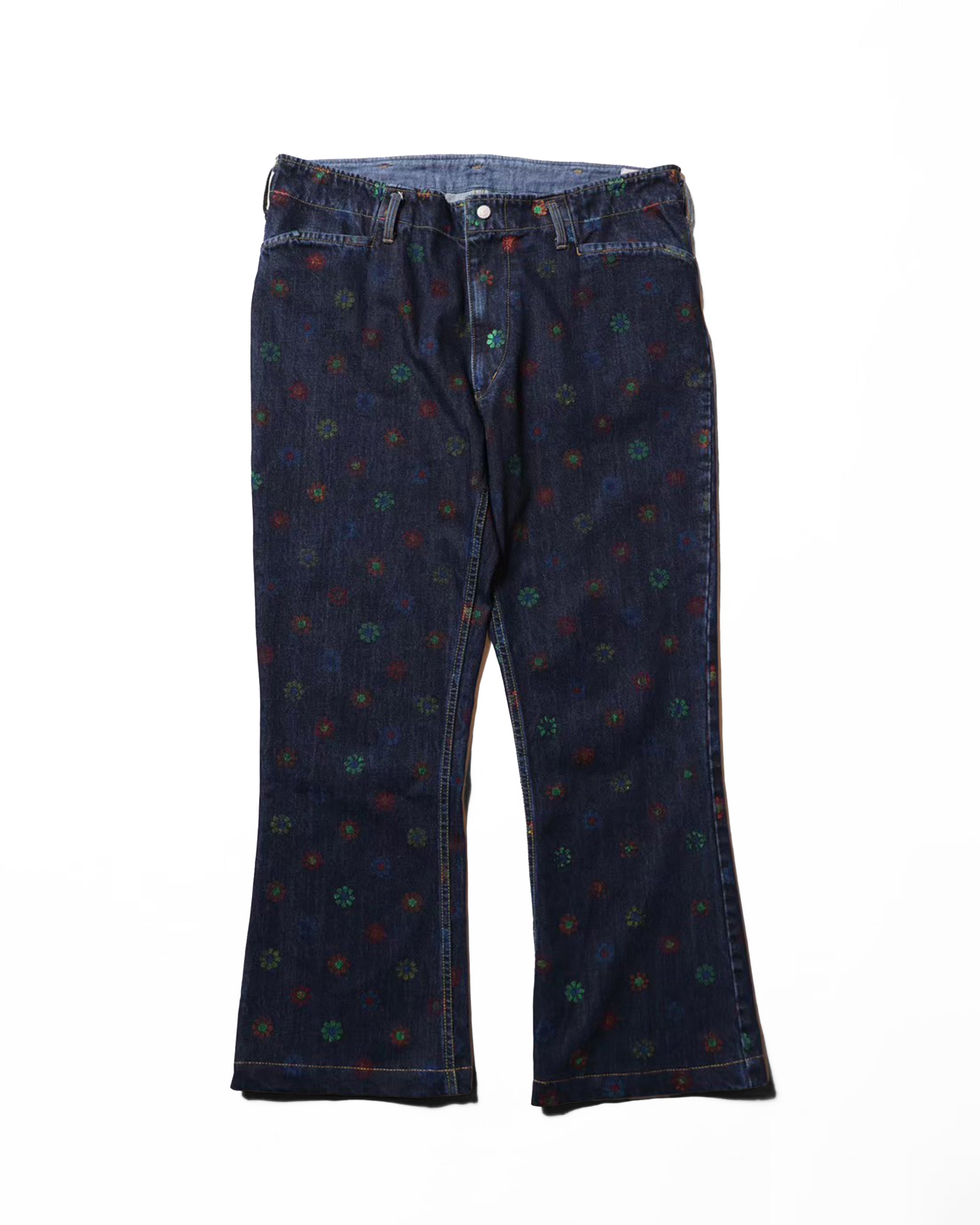 FlowerDenimFriscoPants／Barnes.FW ( Vintage Wash)