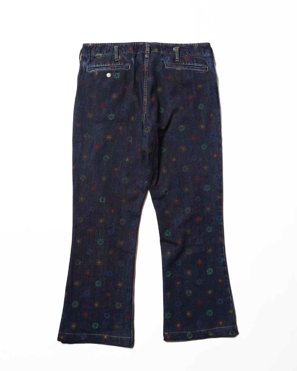 FlowerDenimFriscoPants／Barnes.FW (SMOKEBLUE)