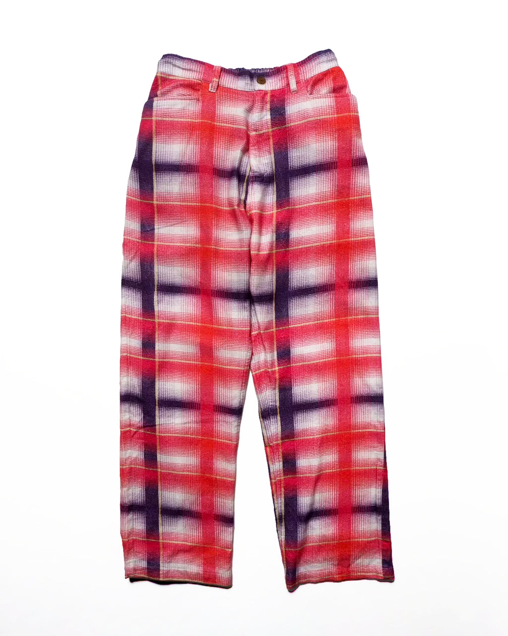 Printed flannel pajama pants / Lloyd (RED/Navy)