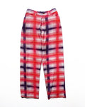 Printed flannel pajama pants / Lloyd (RED/Navy)