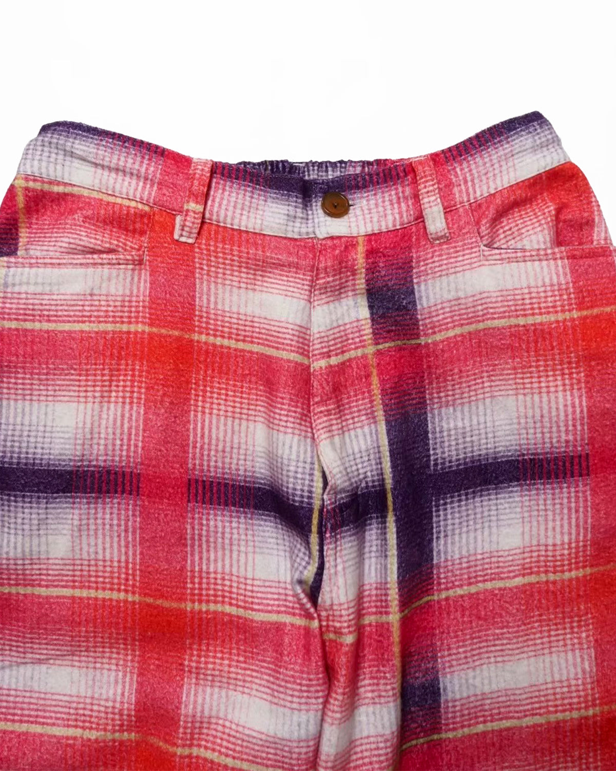 Printed flannel pajama pants / Lloyd (RED/Navy)