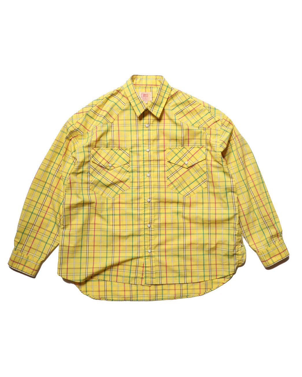Basket Western Shirts / Dwayne (Yellow)