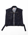 DenimTruckerVest／Taylor (Vintage Wash)