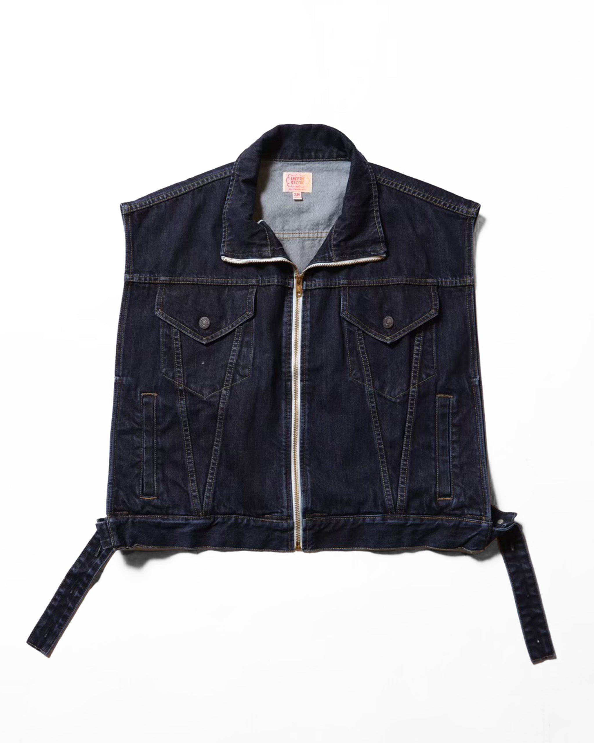 DenimTruckerVest／Taylor (Vintage Wash)