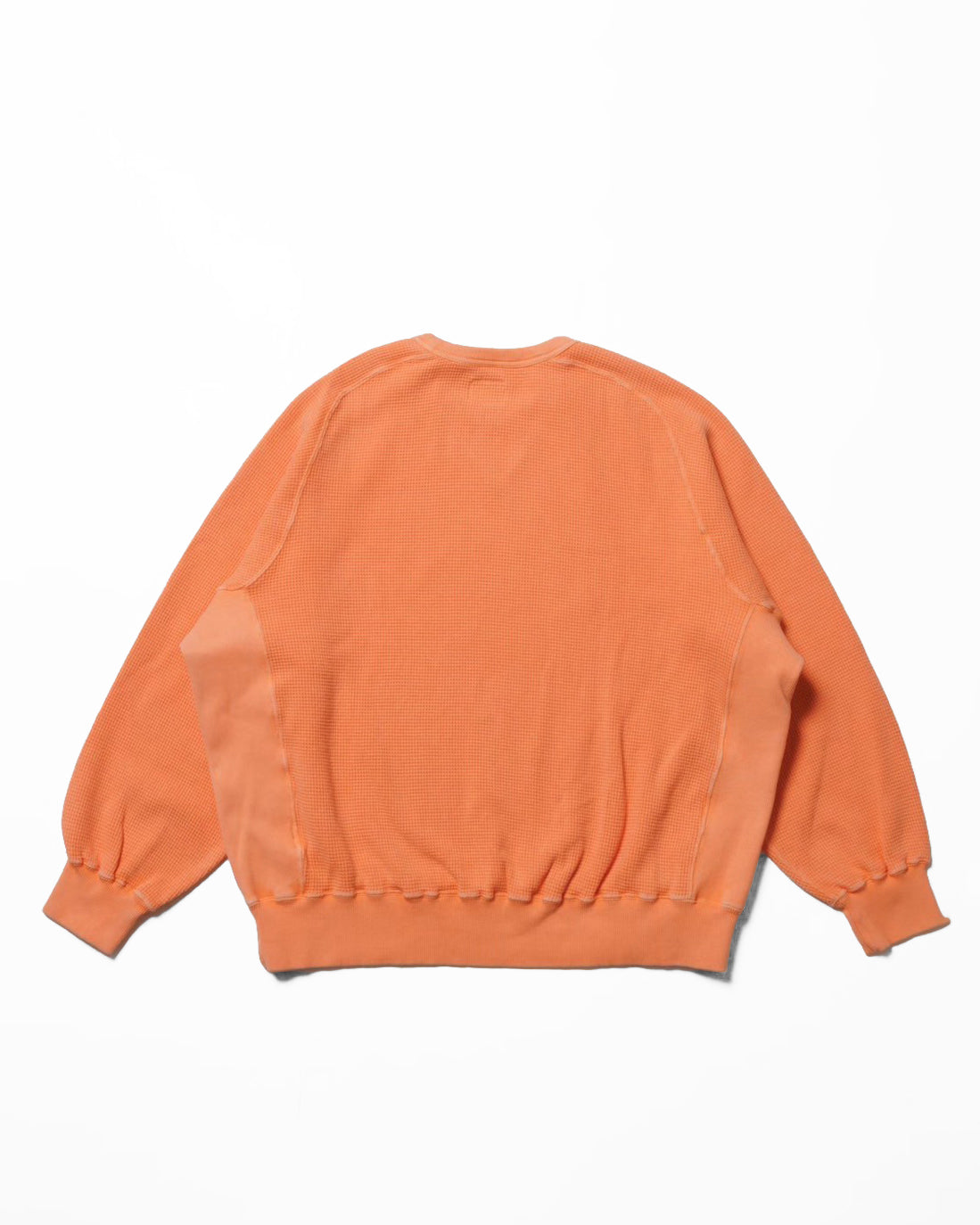 Thermal long tee-vintage dye / SULLY -Faded vintage dye (Orange)