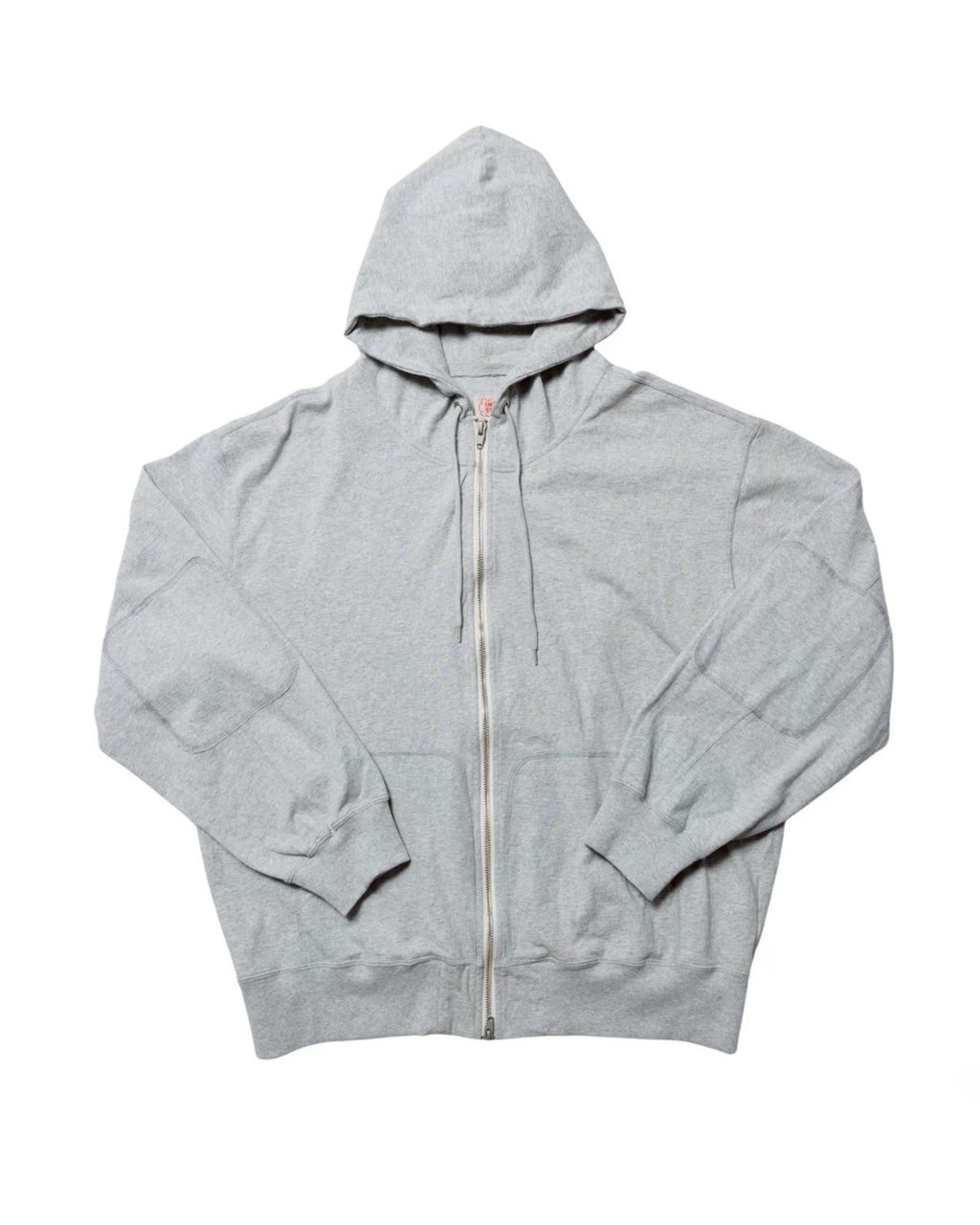Zip hoodie separate pocket / Thompson t-cloth V.D (Heather Gray)
