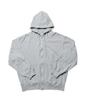 Zip hoodie separate pocket / Thompson t-cloth V.D (Heather Gray)