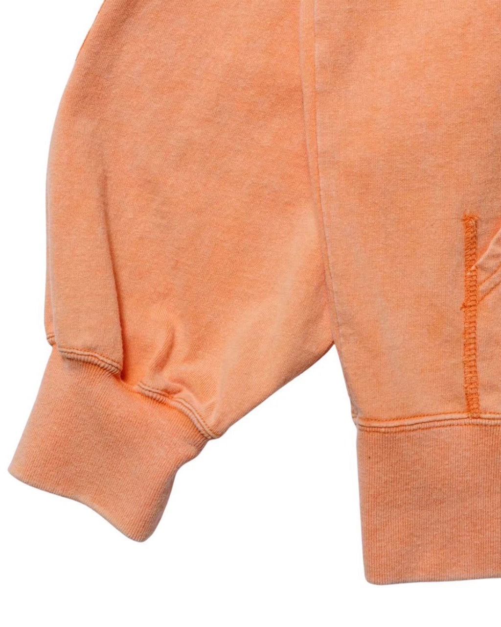 Zip hoodie separate pocket / Thompson t-cloth V.D (Heather Gray)
