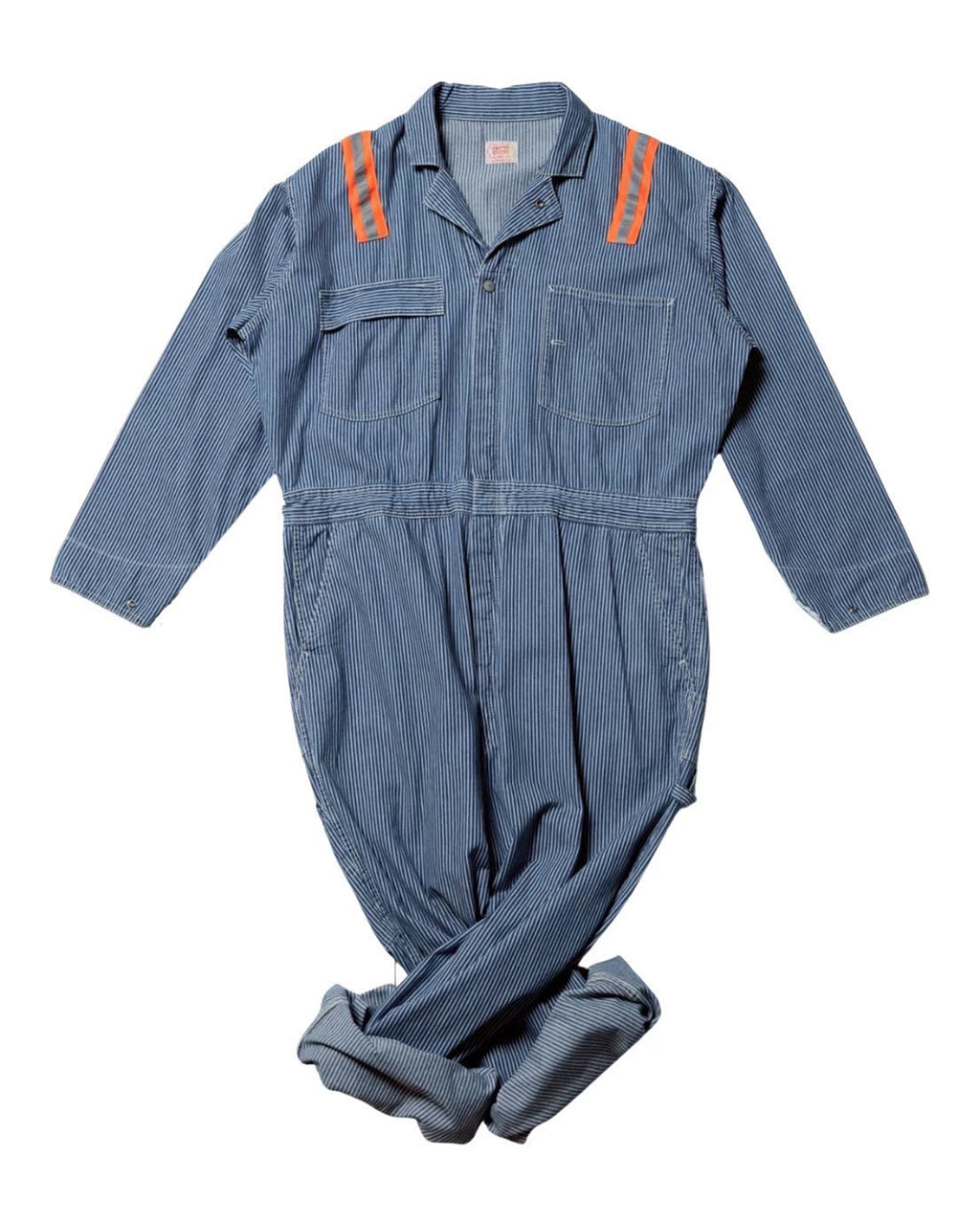 6.5oz Denim Jumpsuit / Chalky-6.5oz Denim (Hickory)