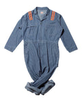 6.5oz Denim Jumpsuit / Chalky-6.5oz Denim (Hickory)