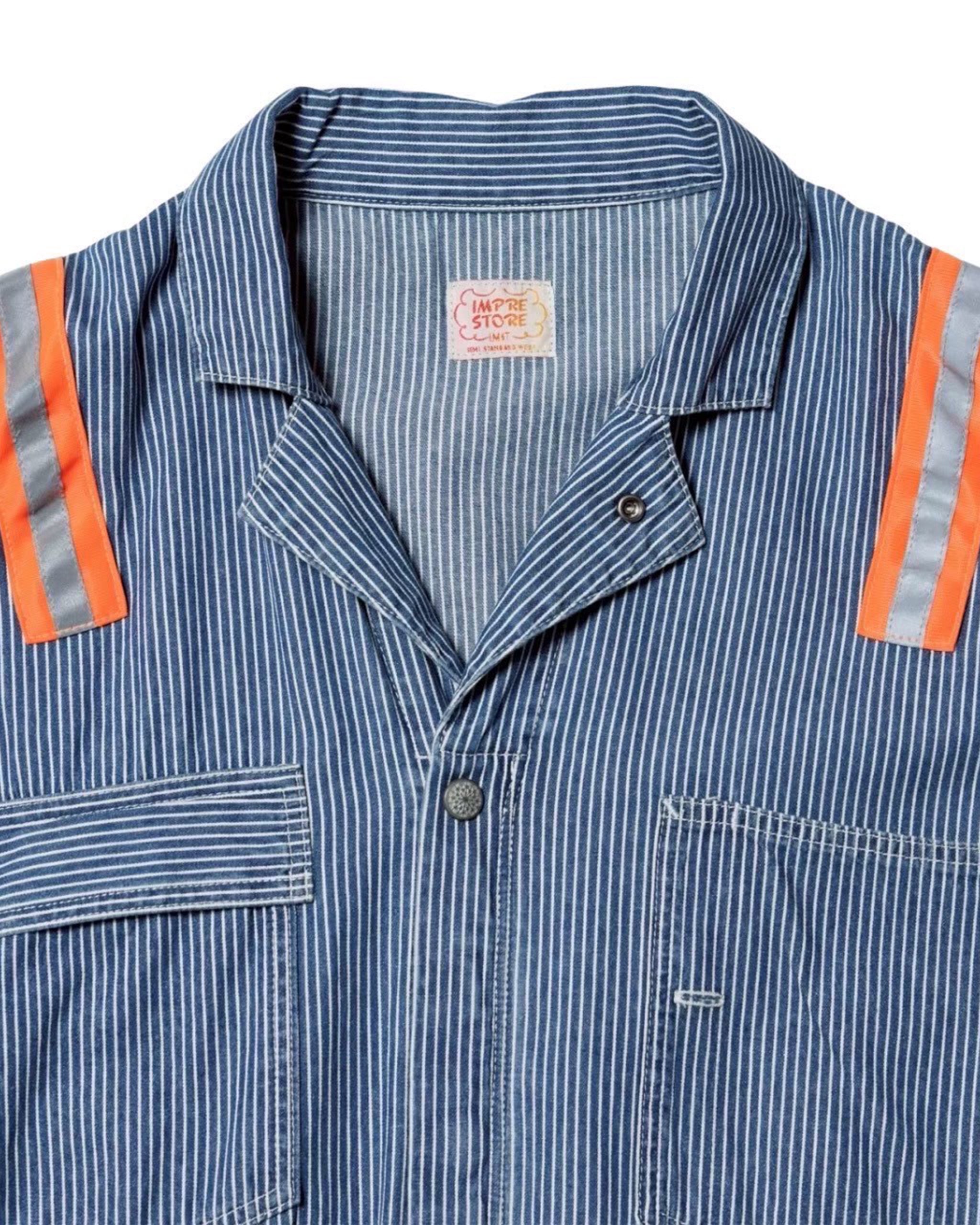 6.5oz Denim Jumpsuit / Chalky-6.5oz Denim (Hickory)