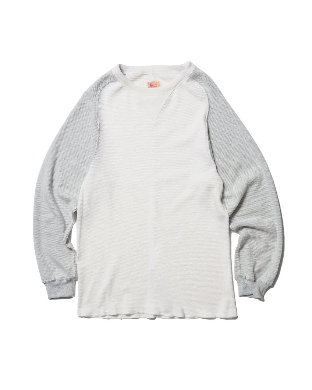 Honeycomb Thermal Freedom L/S Tee / Nelson (White×Gray)