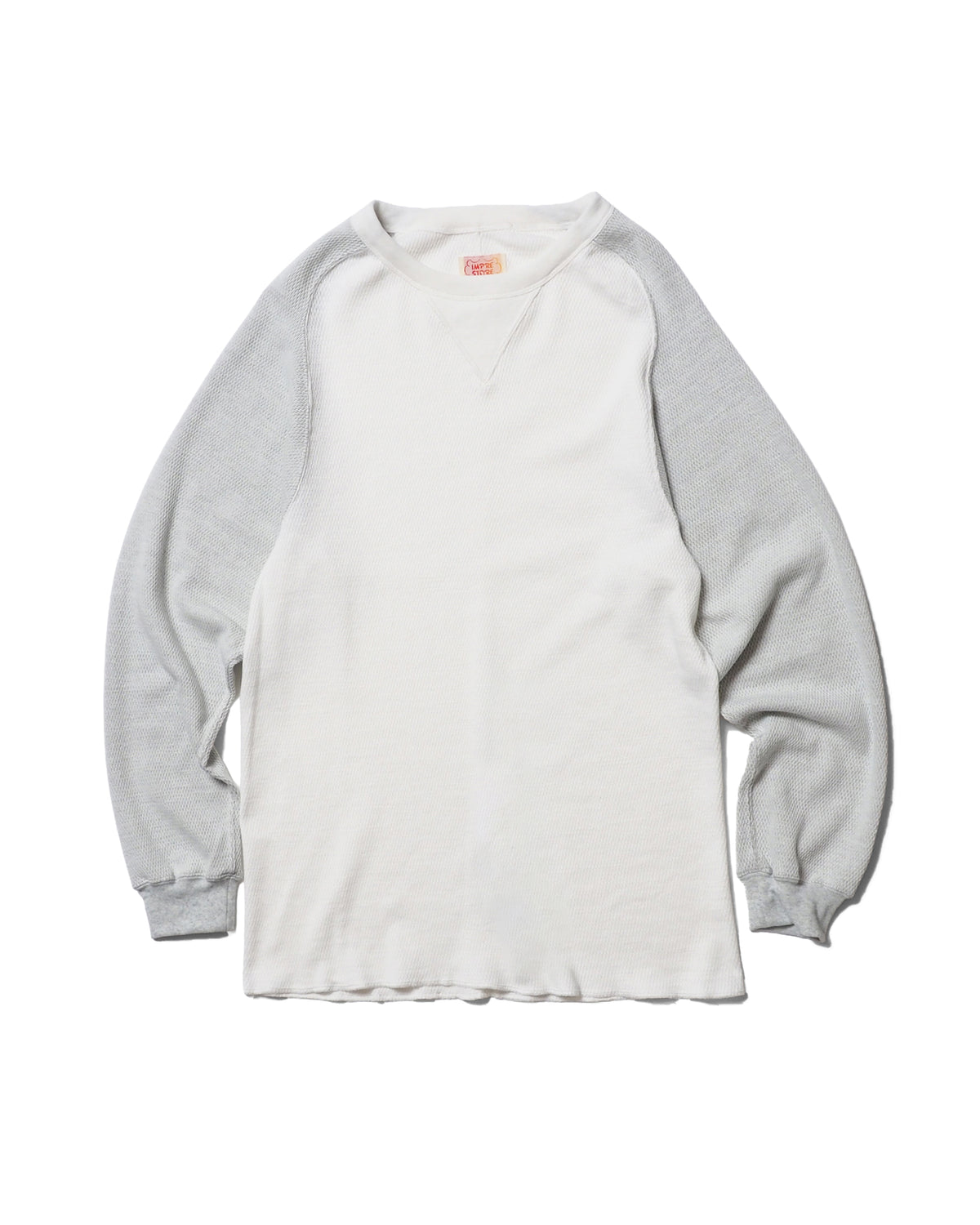 Honeycomb Thermal Freedom L/S Tee / Nelson (White×Gray)