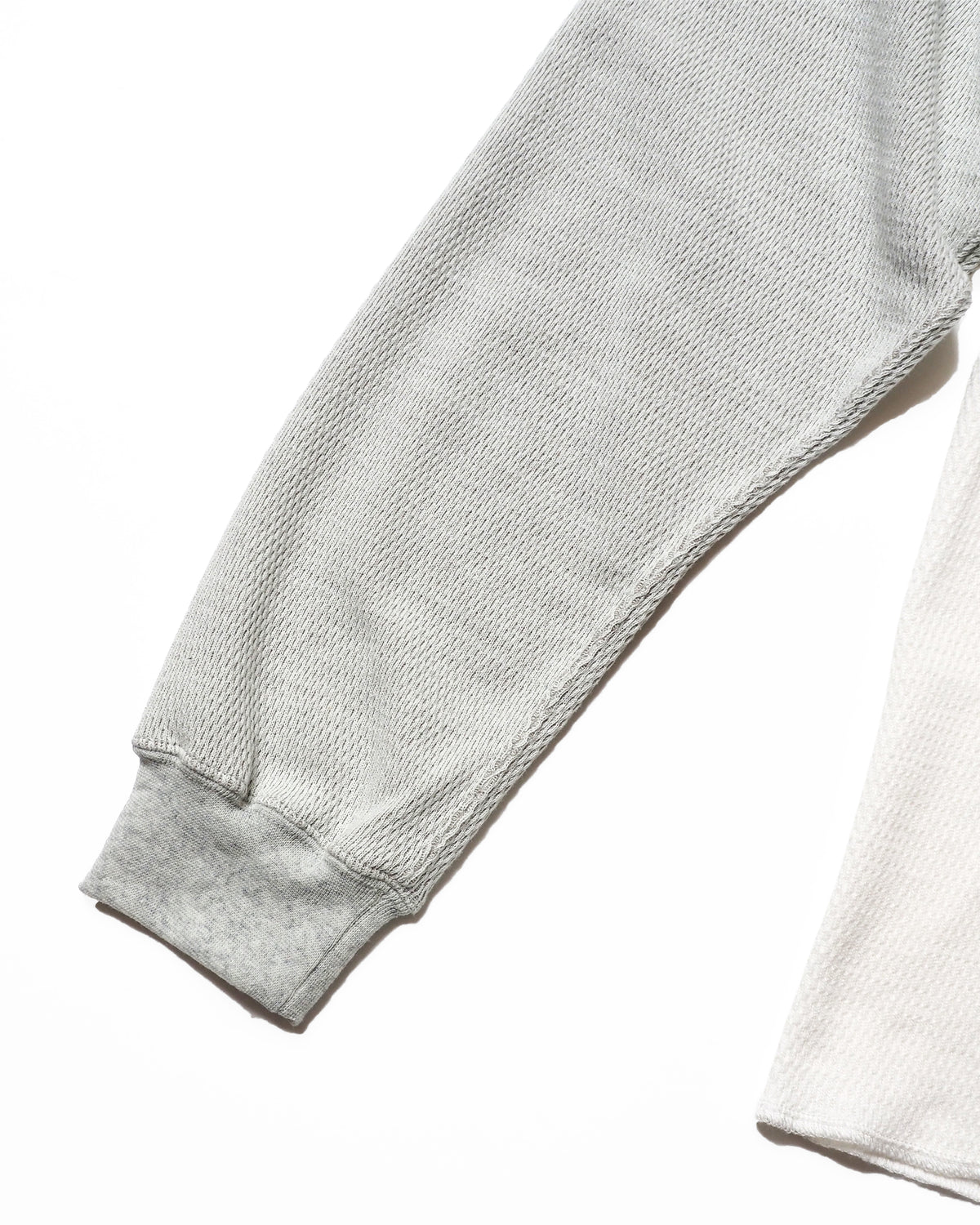 Honeycomb Thermal Freedom L/S Tee / Nelson (White×Gray)