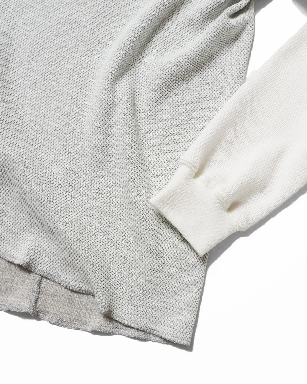 Honeycomb Thermal Freedom L/S Tee / Nelson (Gray×White)
