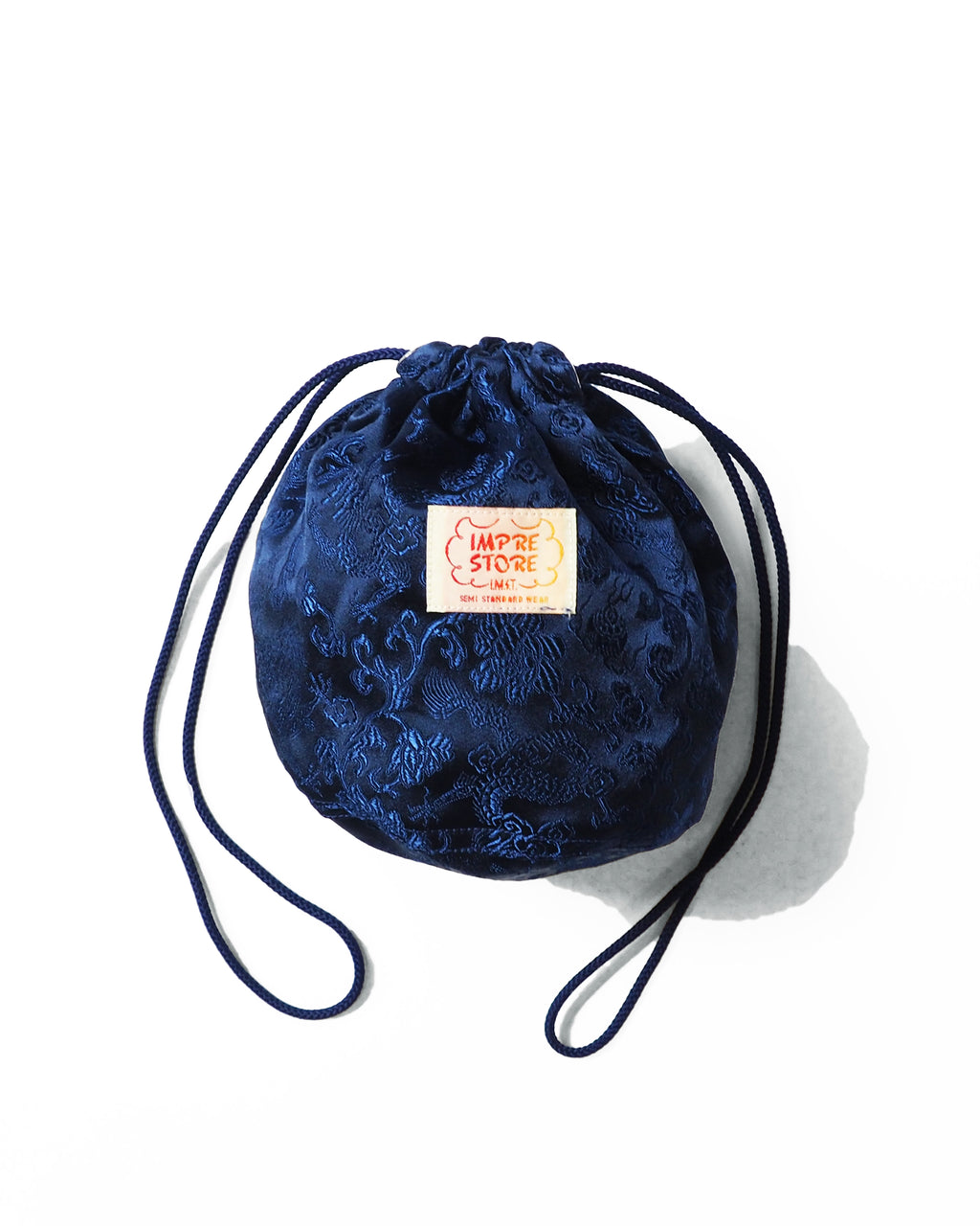 Effects Bag / Serge-Taiwanese Qipao Fabric (Blue)