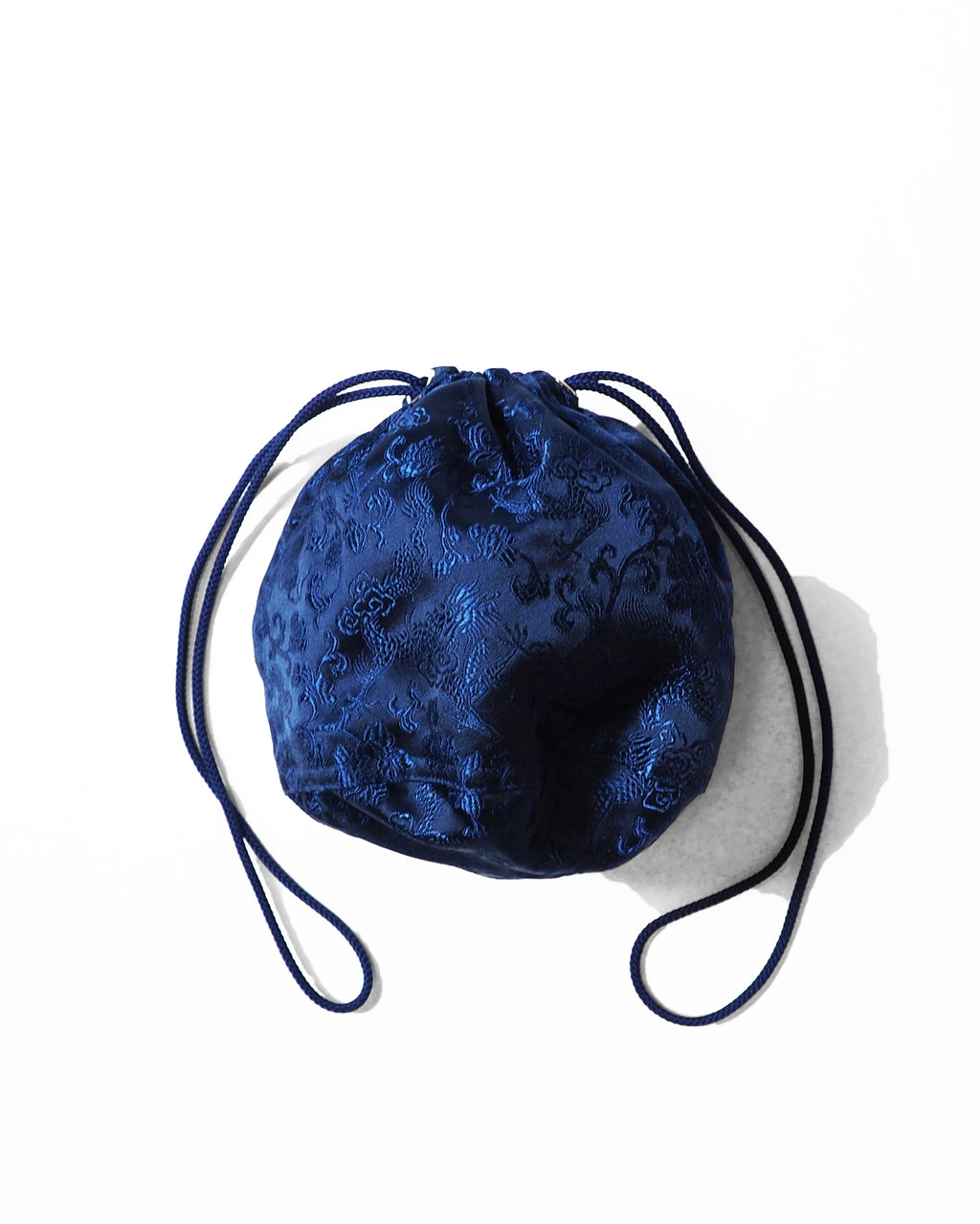Effects Bag / Serge-Taiwanese Qipao Fabric (Blue)