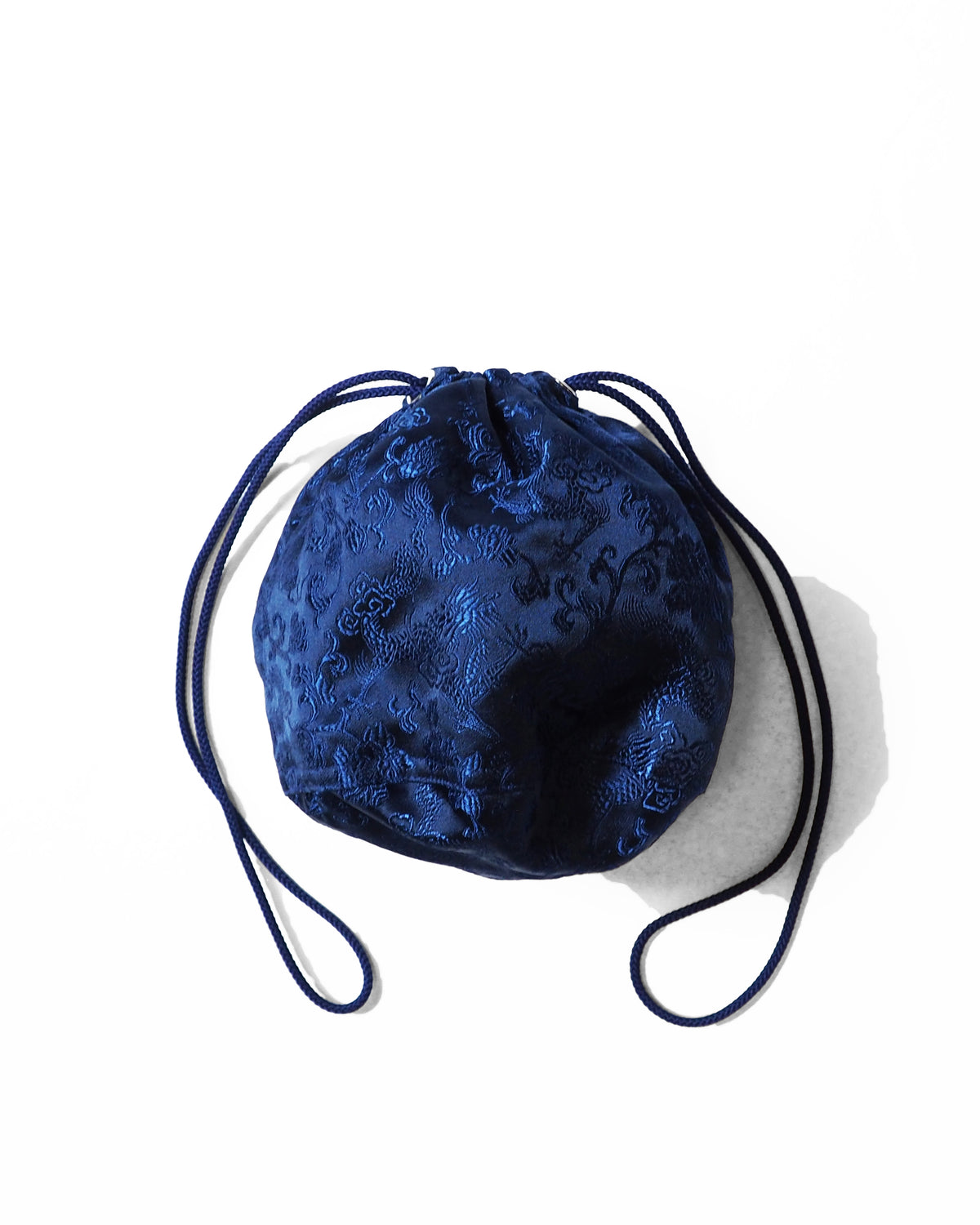 Effects Bag / Serge-Taiwanese Qipao Fabric (Blue)