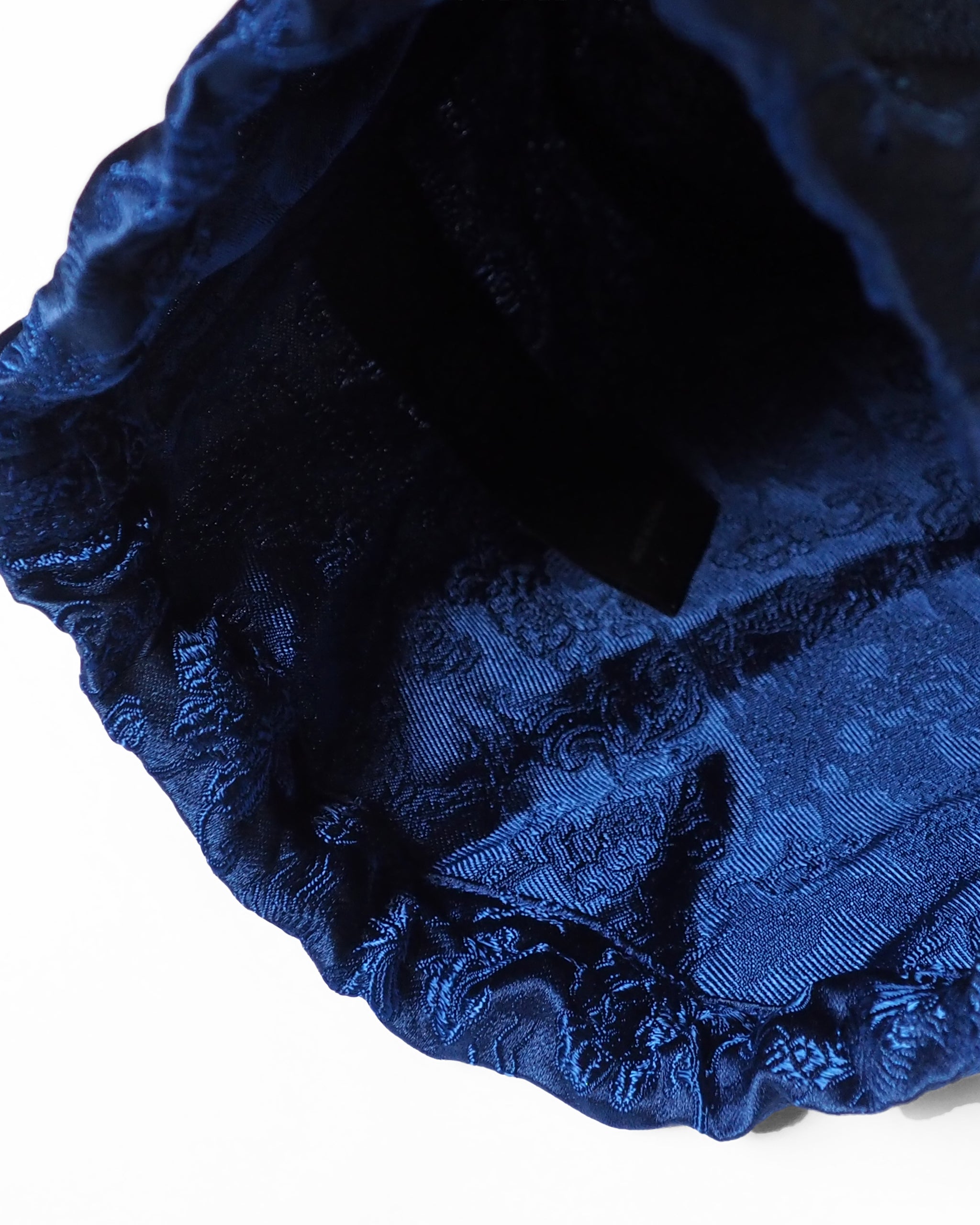 Effects Bag / Serge-Taiwanese Qipao Fabric (Blue)