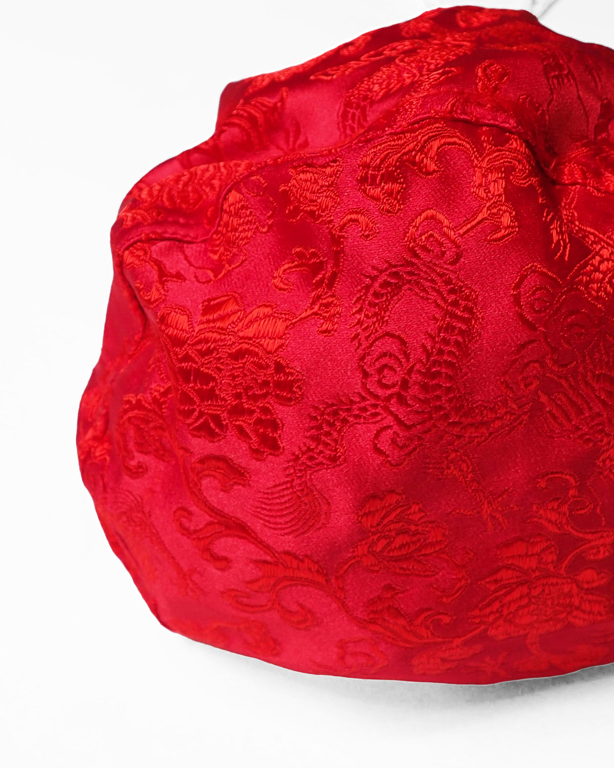 Effects Bag / Serge-Taiwanese Qipao Fabric (Red)