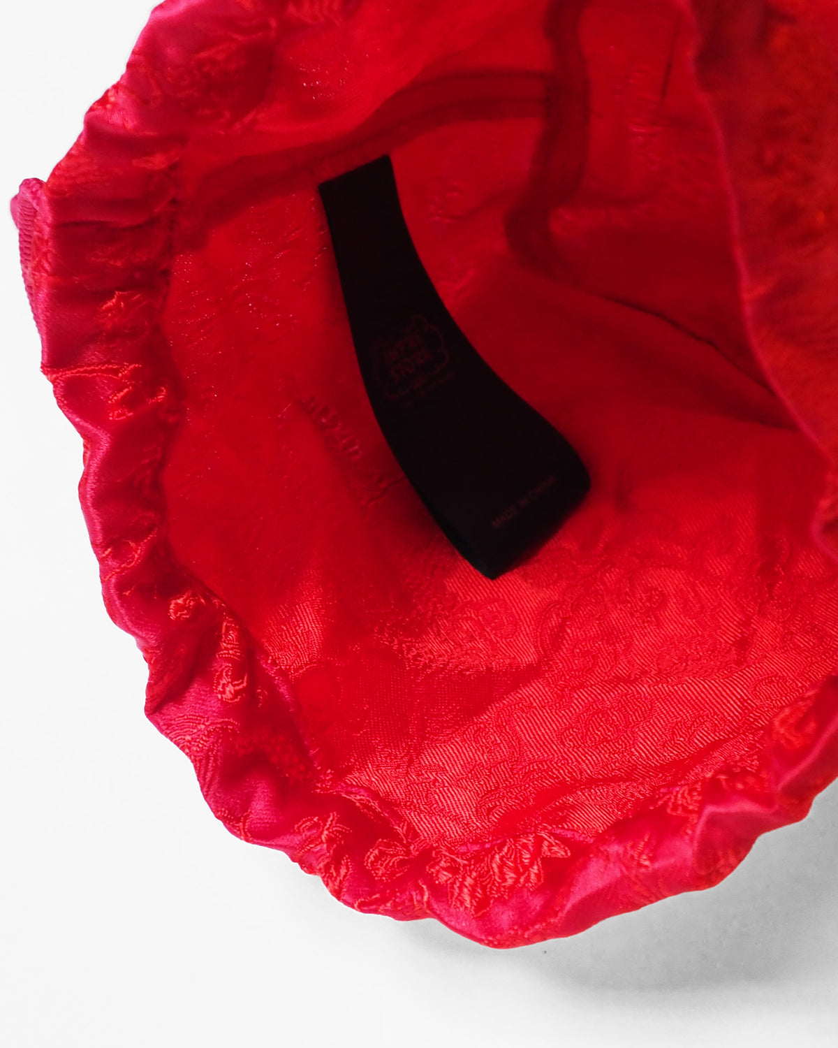 Effects Bag / Serge-Taiwanese Qipao Fabric (Red)