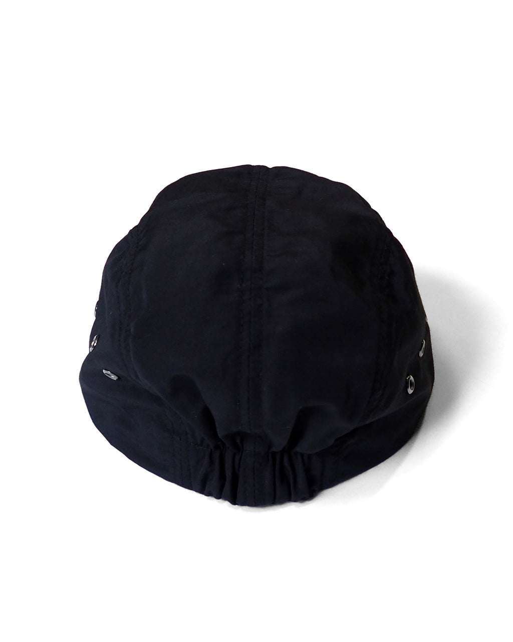 Nylon 2tone Long Bill Cap／Casey (Black/Red)